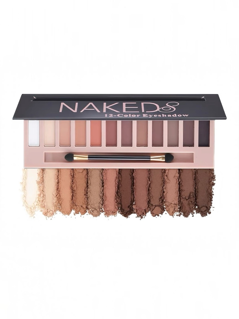 NAKEDS 12 Colors Makeup Nude Colors Eyeshadow Palette Natural Nude Matte Shimmer